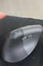 罗技（Logitech）Lift人体工学鼠标 左手垂直鼠标 中小手鼠标 无线蓝牙鼠标 3台设备秒切换 带Logi Bolt接收器 黑色 实拍图