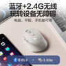英菲克（INPHIC）DR6V2无线蓝牙鼠标可充电式办公轻音便携人体工学双模三模【支持驱动/多场景】笔记本台式ipad通用 实拍图