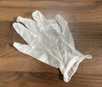乌斯京一次性手套PVC手套100只大码食品级实验美容清洁烘焙餐饮厨房手套 实拍图