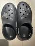 卡骆驰（CROCS）复古小鲸鱼洞洞鞋女鞋时尚厚底户外休闲沙滩鞋206302-001 38-39 实拍图