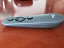 罗技（Logitech）R500升级款R500S 无线演示器 激光笔 ppt翻页笔 无线蓝牙双连 Mac iOS兼容 黑色 实拍图