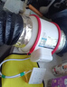 艾美特（AIRMATE）DPT15-50A 管道风机厨房油烟卫生间换气扇排气扇管道式6寸抽风机 实拍图