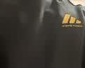 阿迪达斯卫衣男春季户外跑步运动套头衫防风保暖透气运动服 黑/金 L  实拍图