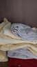雅特茂月子服纯夏季产后棉孕妇睡衣款产妇待产喂奶哺乳家居服 四季180g（送胸垫）奶酪色1450 M 实拍图