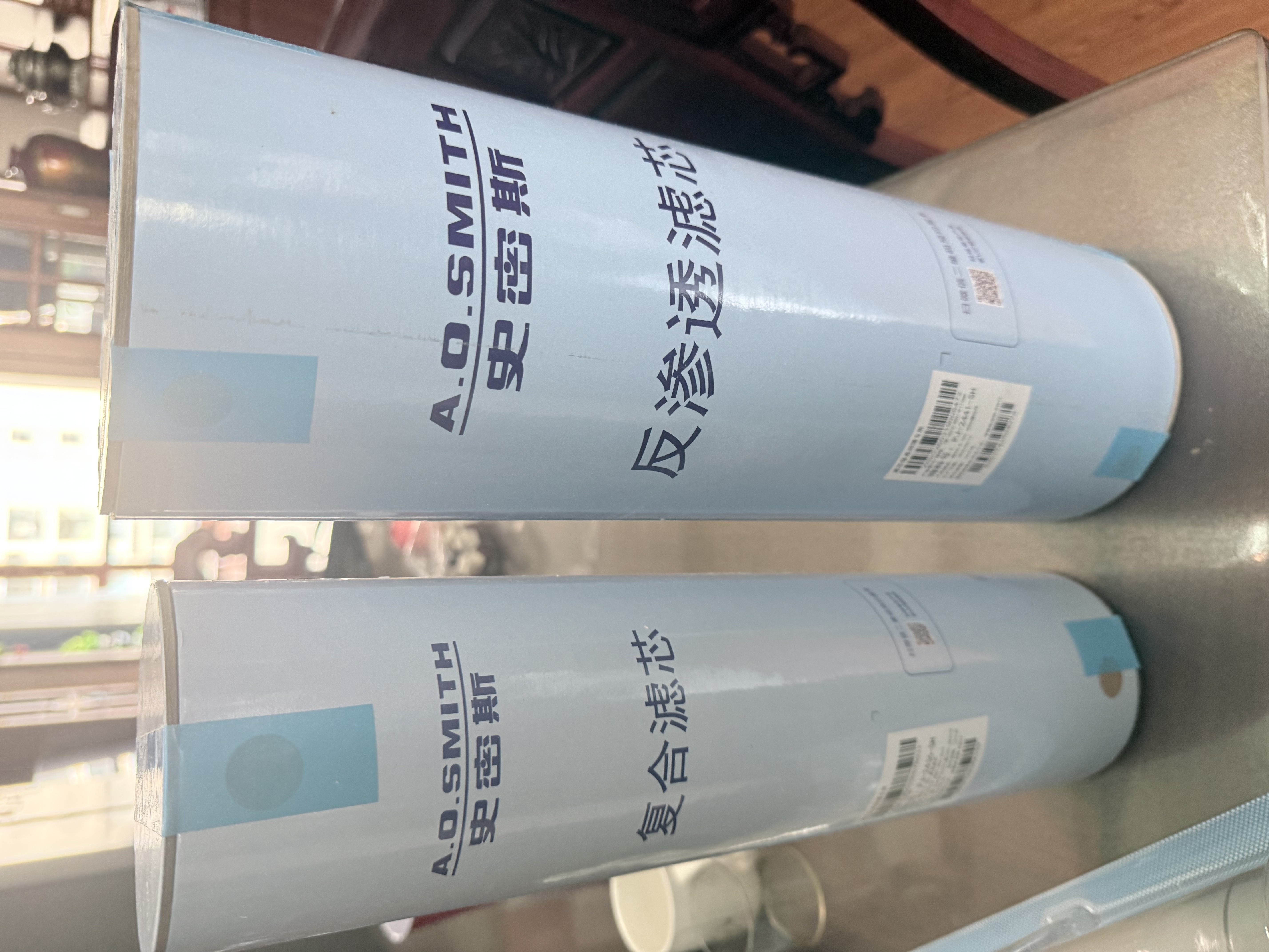 史密斯（A.O.SMITH）反渗透净水器RO膜滤芯 DIY自主换芯 专利MAX4.0反渗透滤芯 RC系列 400G适用于R1200RC9 实拍图