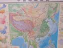 【官方正版】大幅面学生专用版地理地图套装 中国地图挂图+世界地图挂图（大尺寸约1.2米×0.9米 初中高中学生老师教师地理知识学习地图挂图墙贴挂画 地形图 洋流气候图等知识） 实拍图