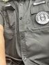 乾朗 夏季薄款短袖套装511款保安服全套男女透气小区物业安保酒店门卫执勤制服巡逻夜巡户外保安作训服可定制 夏短套装+贴标180 实拍图