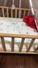 ANGI BABY新生儿婴儿床带尿布台可拼接大床宝宝摇摇床可移动多功能哄睡神器 云雾米 尿布台+椰棕棕垫+礼包 实拍图