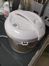 美的（Midea）电饭煲 3升 精铸发热盘 简单易控 黑晶聚能3L微压电饭锅 2-4人 【黑晶内胆】迷你机械煲 3L 实拍图