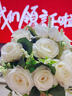 京东鲜花新婚领证求婚登记结婚礼手捧花新娘高级仿真花假花拍照摄影永生花 实拍图