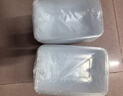 妙洁一次性饭盒 方形带盖50只野餐打包碗（800和860ml新老随机发货） 晒单实拍图