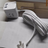 公牛（BULL）20W PD苹果快充魔方插座/插线板/插排/桌面充电站 Type-c+USB+3插孔全长3米白色 GNV-UU2203C 总控 实拍图