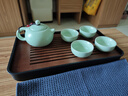 宅轻松 竹制小茶台茶盘功夫茶具茶道配件小托盘简约储水沥水泡茶盘中号 实拍图
