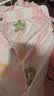 红豆儿童睡衣男女童春夏薄款纯棉家居服套装长袖裤空调服J3146白色120 实拍图