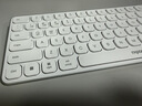 雷柏（Rapoo）E9300G升级款 99键无线/蓝牙多模键盘 刀锋超薄紧凑便携无线键盘 电脑笔记本商务办公键盘 白色 实拍图