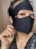 奥克云全脸防晒面罩女防紫外线2026新款夏季透气口罩冰丝凉感黑色2只装 实拍图