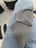 新款防晒口罩女夏季防护紫外护眼角透气孔面罩高颜值冰丝脸罩 高级灰-带孔 1个 【实惠装】 实拍图