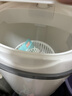 VCJ洗衣机半全自动迷你洗衣机小型洗脱一体小型家用母婴内衣裤洗袜子神器儿童单身人宿舍出租房 白【深层蓝光抑菌*波轮节能降噪】定时 实拍图