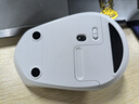 罗技（Logitech）M330 静音鼠标 无线鼠标 办公鼠标 右手鼠标 带无线微型接收器 白色 实拍图