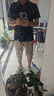 凡客诚品（VANCL）男士POLO衫夏季新款轻商务休闲短袖凉感防晒冰丝无痕T恤 藏青 M 实拍图