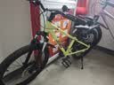 京东京造灵跃自行车铝合金车架8-12-13岁儿童自行车学生变速22寸青柠 实拍图