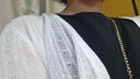 尚都比拉夏季针织衫女薄款开衫外套v领七分袖外搭空调衫 白色 均码  实拍图