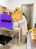 乐优佰易 长袖白大褂 加厚款L码 医生男女学生化学实验用工作服 实拍图