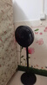 美的（Midea）【超级单品】七叶轻音立式电风扇家用柔风落地扇台式桌面小型风扇大风量节能摇头宿舍电扇 SAF30AB 实拍图
