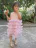 G.duck童装公主裙女童连衣裙夏季2026新款生日礼服儿童裙子tutu裙蓬蓬裙 F5215渐变翅膀蛋糕裙 90 尺码1~2岁【 80-90cm】 实拍图