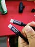 毕亚兹 USB4全功能type-c数据线0.5米短8K4K视频线PD240W快充 适用于雷电4/3移动硬盘盒一线通40G连接线 实拍图