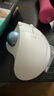 罗技（Logitech）ERGO M575 S 人体工学鼠标 轨迹球鼠标 无线蓝牙双模 办公鼠标 带无线2.4G接收器 珍珠白 实拍图