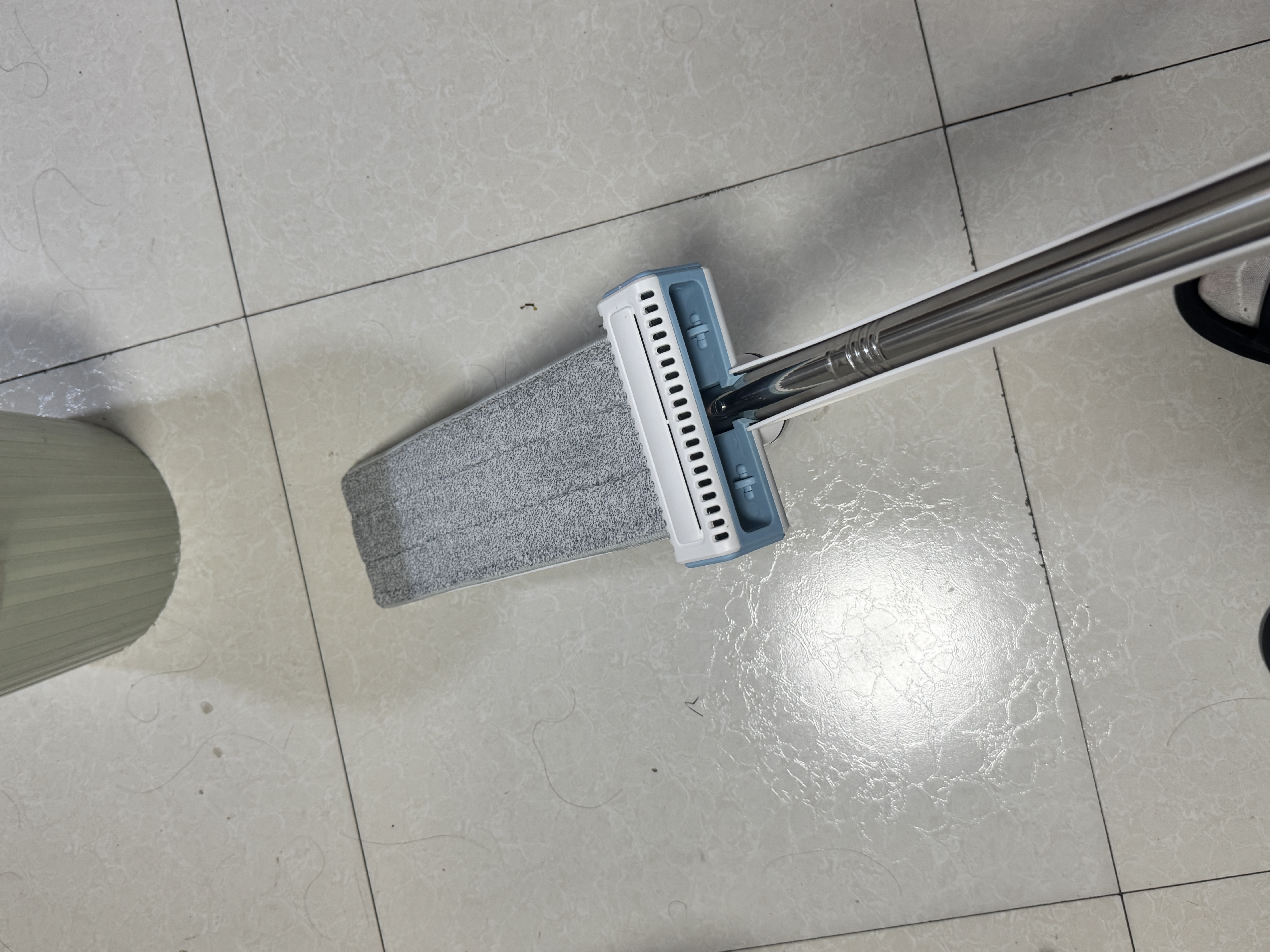 欧莱多平板拖把45cm2布家用一拖净免手洗吸水拖布墩布干湿两用拖地神器 实拍图