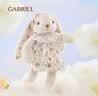 伽百利（Gabriel）玩具兔子动物毛绒玩偶安抚娃娃公仔送礼生日礼物女孩儿童女生 W1813D小甜心 普通礼盒款 30cm 实拍图