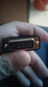 山泽 DVI公转HDMI母镀金转接头 DVI24+1/DVI-D转HDMI双向互转 电脑显卡显示器投影仪转换头 ZH-340 实拍图