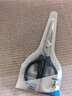 得力（deli）160mm办公生活家用剪刀 小剪子手工剪纸刀 办公用品 蓝色0602 实拍图