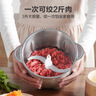 苏泊尔（SUPOR）绞肉机 家用多功能搅拌机不锈钢料理机3L大容量秒速绞馅婴儿辅食机绞馅机 JR51S【价保618】 实拍图