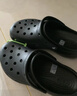 卡骆驰（CROCS）贝雅洞洞鞋男鞋女鞋轻便耐磨一脚蹬拖鞋休闲鞋百搭花园鞋|10126 黑色-001 41 /42(260mm) 实拍图
