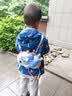 licheers背包水枪儿童玩具网红滋水枪夏天抽拉式打水仗喷水玩水神器 鲨鱼 实拍图