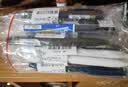 派通（Pentel ）三宅一成联名中油笔0.5mm Calme静音轻油笔 商务办公用笔（替芯XBXM5H）BXA105W-A 纯白色 实拍图