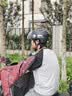 FGHGF3C认证特大码头盔大头围大号电动摩托车男四季通用夏季安全帽 【大头围专属丨透气风道】短镜-黑 实拍图