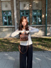 viney【陈妍希同款】包包女包牛皮斜挎包剑桥包轻奢生日礼物品牌送女友 实拍图