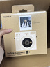 富士（FUJIFILM）【出游季】instax立拍立得一次成像相机 SQUARE SQ1 潮流方形相机 清新配色 新手易上手 旅行拍照  云母白 官配（赠彩色棋盘格配件礼包） 实拍图