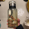 【送杯套】大容量加厚玻璃杯子便携杯茶水分离带杯套泡茶水杯 透明 1000ml吨吨桶 1只装 实拍图
