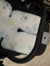 babycare自然凉选车席透气宝宝专用手推车坐垫通用席子薄荷冰柠38×70CM 实拍图