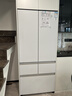 松下（Panasonic）白月光2.0五门515L法式多门冰箱家用零嵌入风冷无霜自动制冰一级能效NR-EE52APB-W【国家补贴】 实拍图