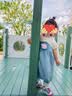 巴拉巴拉【小猪佩奇联名】童装女童连衣裙宝宝裙子儿童夏装可爱甜美亲肤 白蓝色调00418 110 实拍图