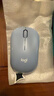 罗技（Logitech）M221 轻音鼠标 无线鼠标 办公鼠标 对称鼠标 带无线微型接收器 雾霭蓝 实拍图