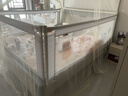 慕卡索床围栏婴儿床上防摔安全护栏宝宝床边防掉床挡板三面围挡加固套装 美好时光 三面装 (加固异型管) 1.8床型(1.8米+2.0米+2.0米) 实拍图