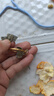 中国风聚财簸箕小葫芦个性创意招财保平安钥匙扣挂饰 叶子三件套 2个装 实拍图