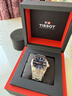 天梭（TISSOT）官旗 瑞士手表风度系列时尚自动机械硅游丝机芯男士腕表送男友 蓝盘钢带T127.407.11.041.00 实拍图